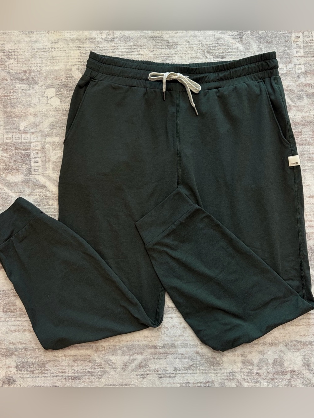 Vuori Performance Jogger Women’s Small Heather Evergreen DreamKnit Athleisure - Picture 5 of 9